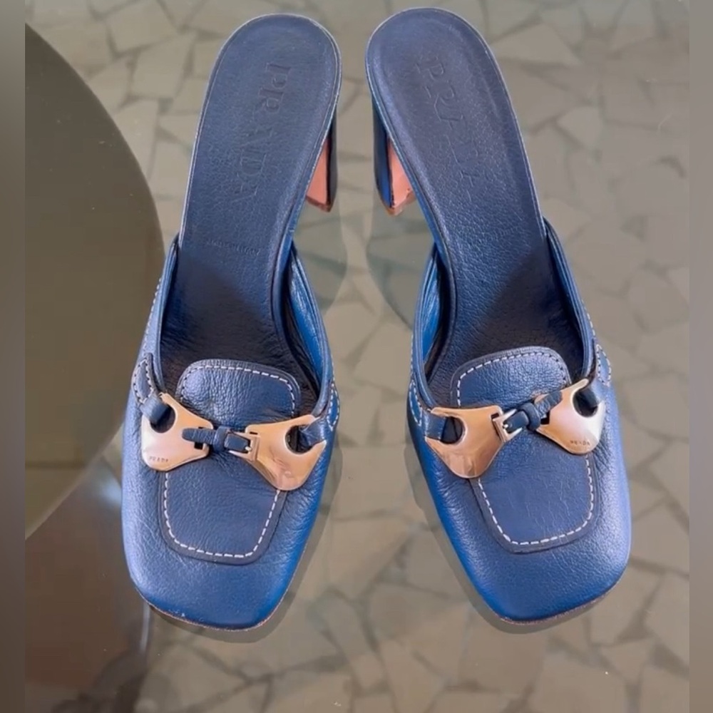 Vintage Prada Mules 37